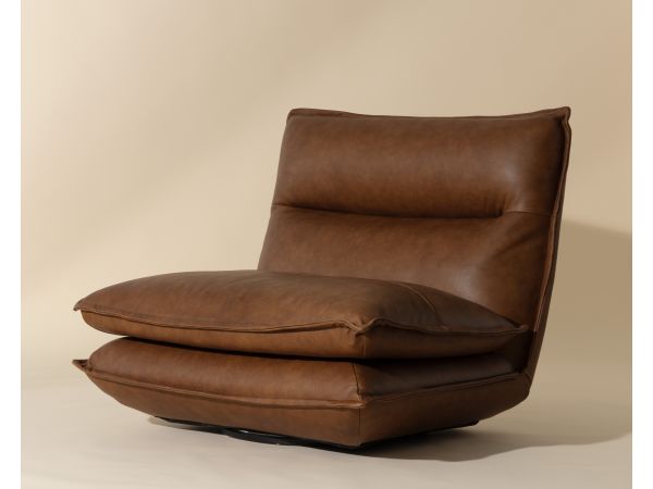 Sunpan Colson Swivel Armless Chair