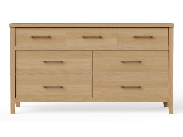 Artisan & Post Pure Maple Dresser - 7 Drawer in Natural Maple
