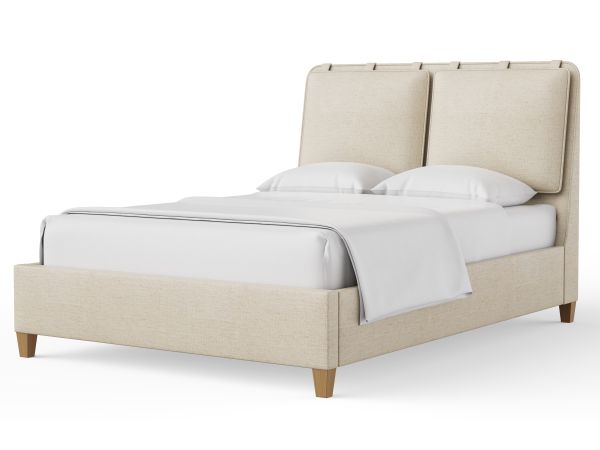 Artisan & Post Pure Maple Queen Uph Bed (Sandstone) in Natural Maple