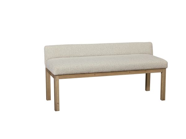 Artisan & Post Joinery Labradoodle Uph Bench in Natural Oak 
