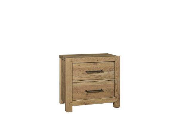 Artisan & Post Joinery Nightstand - 2 Drawer in Natural Oak 