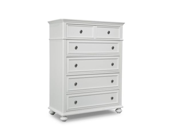 Legacy Classic Madison Drawer Chest in Natural White