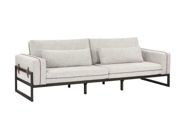 Sunpan Belinda Sofa in Rhapsody Greige