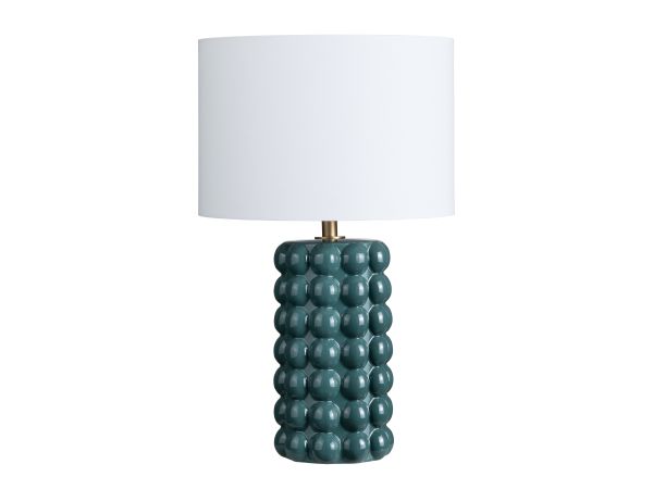 Crestview 26.5" H Ceramic Table Lamp With Linen Shade