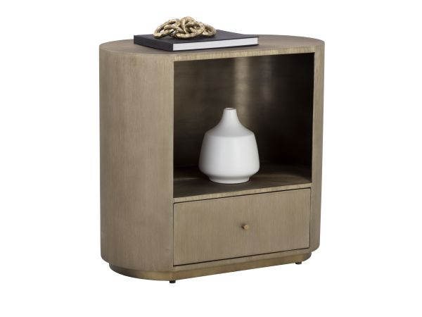 Sunpan Siena Nightstand (Oval)