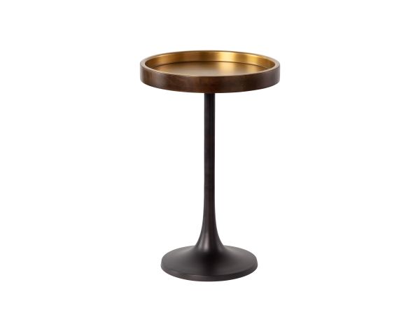 Sunpan Tekoa End Table in Bronze