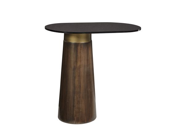 Sunpan Lamont Side Table in Brown