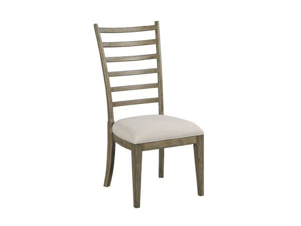 Kincaid Furniture Plank Road Oakley Side Chair in Sandstone
