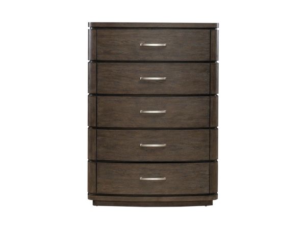 Liberty Furniture Cascade Falls 5 Drawer Chest in Satin Espresso