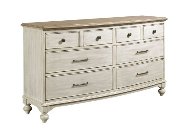 American Drew Litchfield Weymouth Dresser in Sun Washed/Driftwood