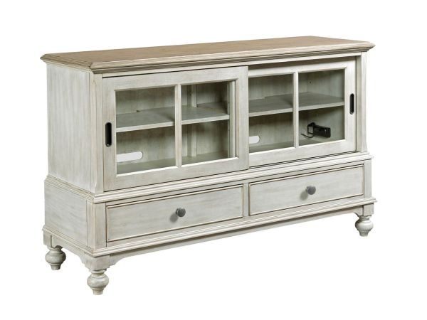 American Drew Litchfield Ludlow Entertainment Console in Sun Washed