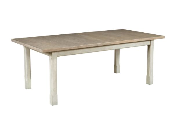 American Drew Litchfield Boathouse Dining Table in Sun Washed/Driftwood