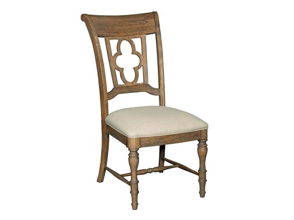 Kincaid Furniture Weatherford Side Chair in Heather