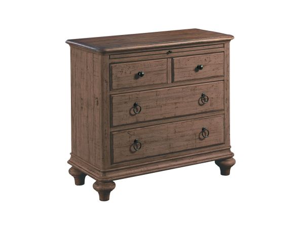 Kincaid Furniture Weatherford Baldwin Bachelors Chest in Heather