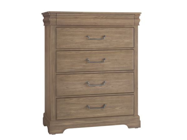 Vaughan Bassett Vista Chest - 5 Drawer in Natural Oak 