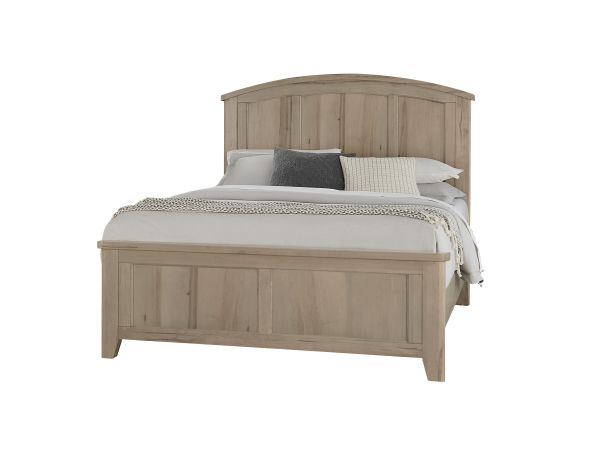 Vaughan Bassett Woodbridge Queen Arch Bed in Shadow Grey