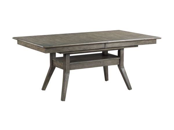 Kincaid Furniture Cascade Dillon Trestle Dining Table in Sable