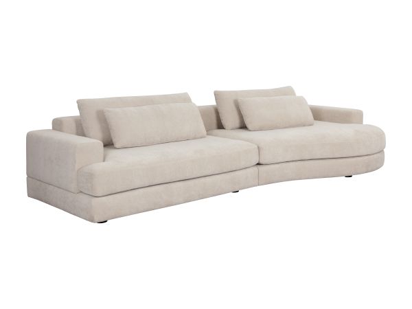 Sunpan Baela Sofa in Danny Cream