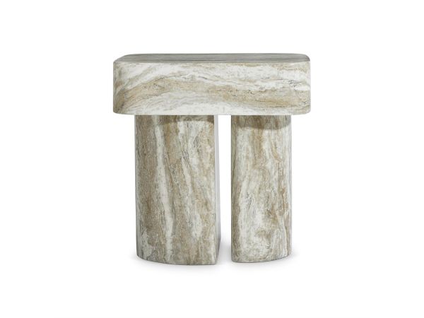 Bernhardt Furniture Arcadia Stylish Nightstand in Clay