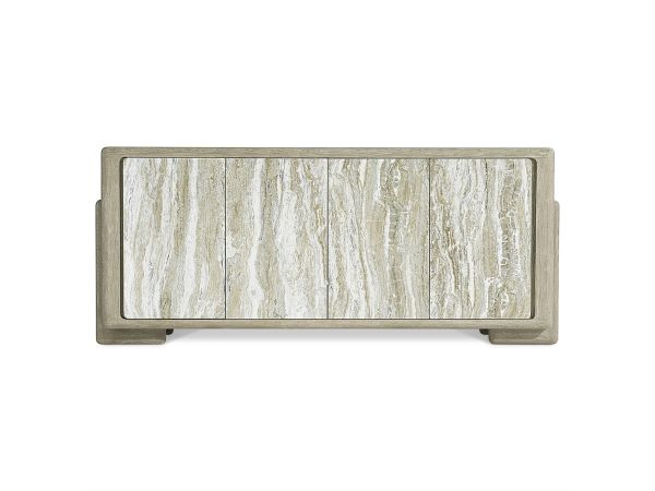 Bernhardt Furniture Arcadia Entertainment Credenza in Clay