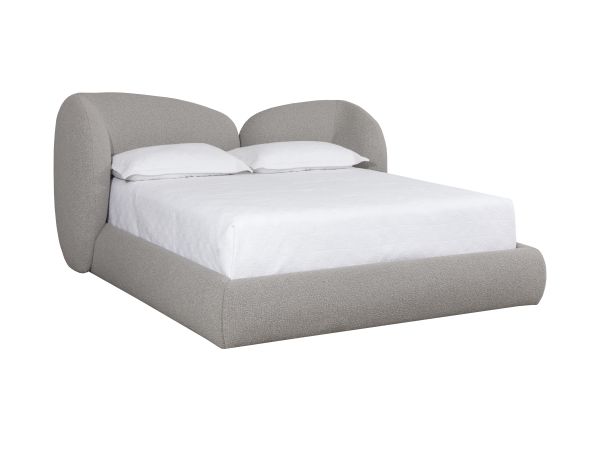 Sunpan Esme Bed King in Altro Cappuccino