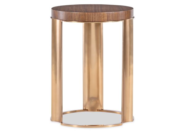 Hooker Furniture Eleana Accent Table in Light Caramel