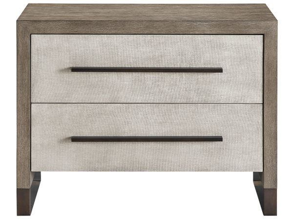 Universal Furniture Erinn V Vista Nightstand in Weathered Oak