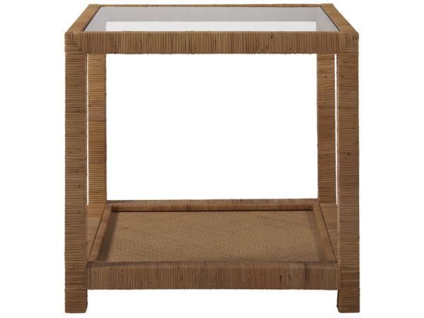 Universal Furniture Escape Long Key End Table in Natural