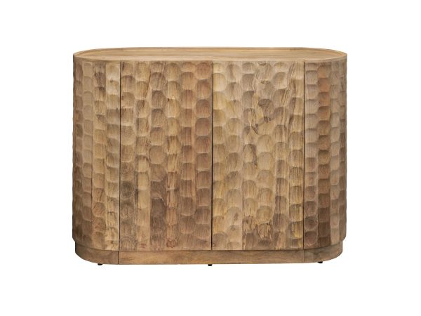 Crestview 2 Door Accent Cabinet Brown
