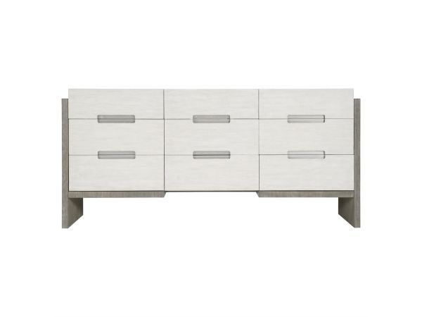 Bernhardt Furniture Foundations Dresser in Light Shale & Linen