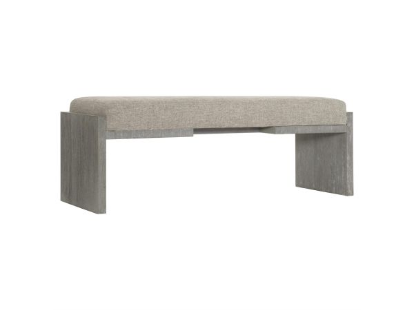Bernhardt Furniture Foundations Bench in Dark Shale