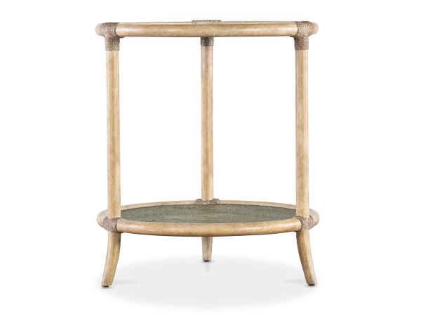 Hooker Furniture Retreat Raffia End Table