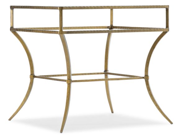 Hooker Furniture Laureng End Table in Gold