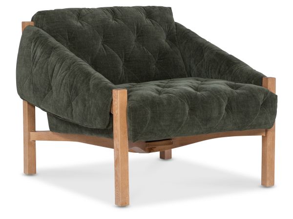 Hooker Furniture Kerns Accent Chair in Green