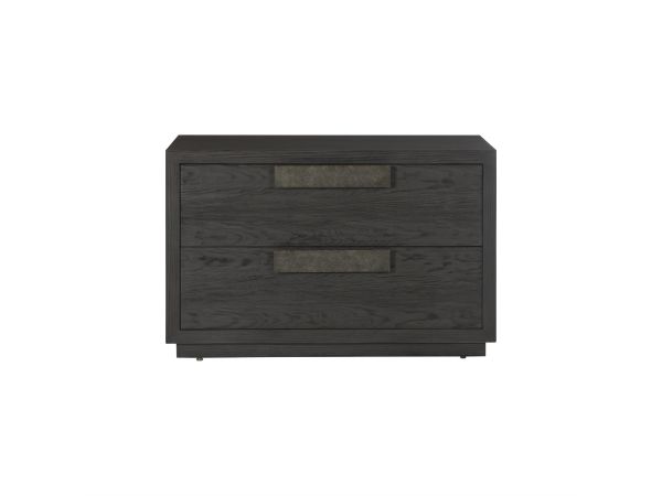 Bernhardt Furniture Keali Nightstand in Ebonized Pine