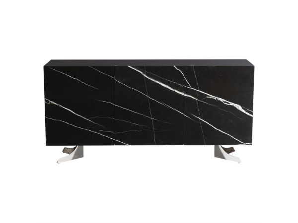 Bernhardt Furniture Imani Buffet in Onyx