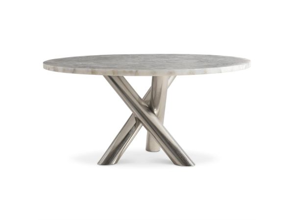 Bernhardt Furniture Ornella Round Dining Table in Star Dust