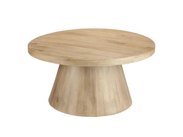 Crestview Keppler Cocktail Table (Natural) Light Brown With A Yellow Undertone