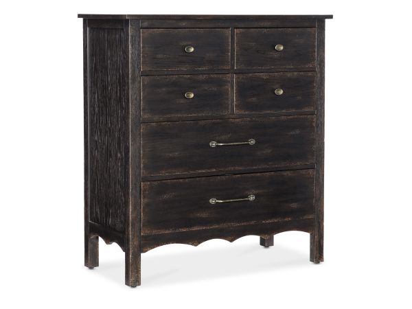 Hooker Furniture Americana Six-Drawer Chest in Molasses