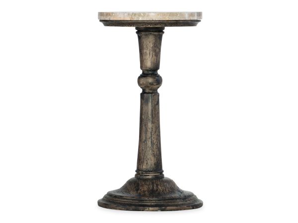 Hooker Furniture La Grange Rabbs Prairie Martini Table in Dark Wood