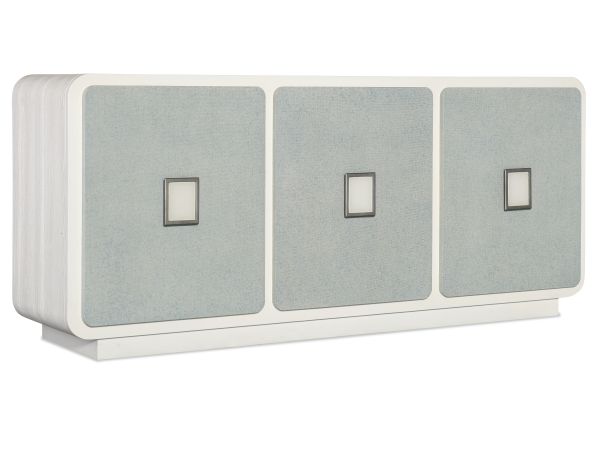 Hooker Furniture Melange Atlantis Entertainment Credenza in Creamy White