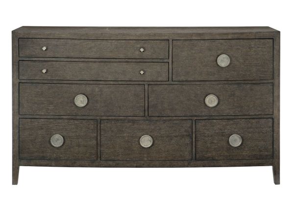 Bernhardt Furniture Linea Dresser in Cerused Charcoal