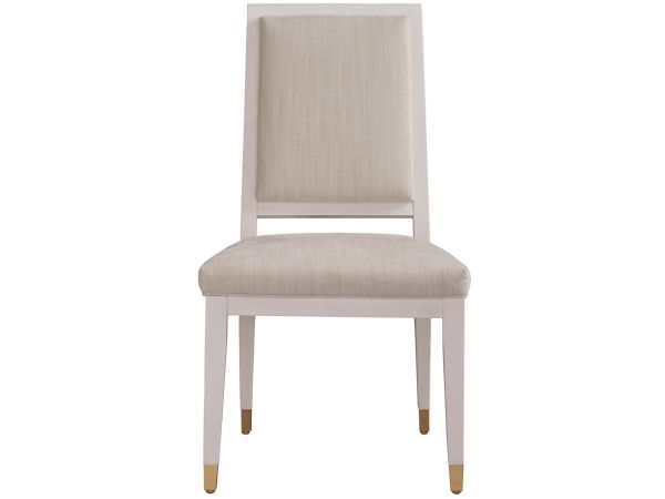 Universal Furniture Miranda Kerr Love Joy Bliss Side Chair in Alabaster