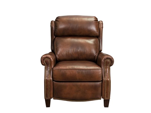Barcalounger Meade Recliner in Worthington Cognac
