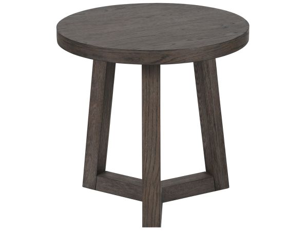 Universal Furniture New Modern Muse Bunching Table Small in Washed Charcoal