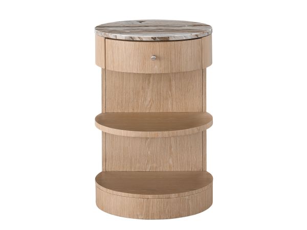 Universal Furniture Nomad Breeze Nightstand in Oak