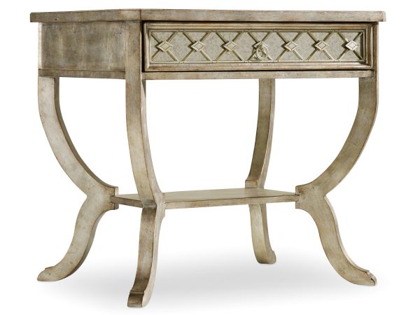 Hooker Furniture Sanctuary Bedside Table in Bardot