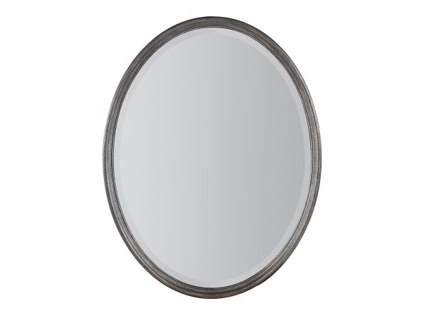 Hooker Furniture Americana Oval Mirror in Molasses