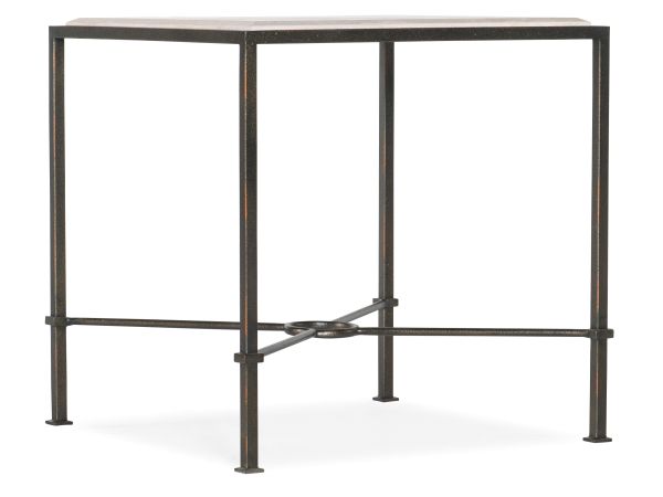 Hooker Furniture End Table in Dark Charcoal