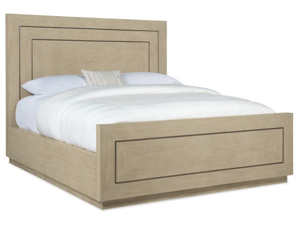 Hooker Furniture Cascade Panel Bed in Terrain